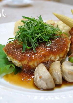大葉入り豆腐バーグ-レシピのメイン写真
