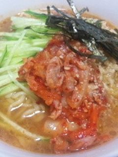 インスタントラーメンでお手軽冷麺-レシピのメイン写真