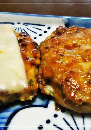 つくねバーグ-レシピのメイン写真