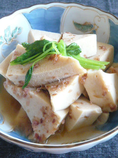 ずぼら系★天然ダシの高野豆腐含め煮-レシピのメイン写真