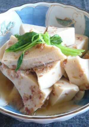 ずぼら系★天然ダシの高野豆腐含め煮-レシピのメイン写真
