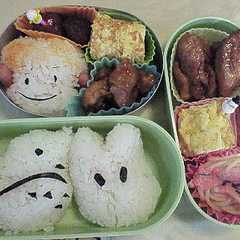 รูปของ 親子遠足お弁当★園児☆キャラ弁♫2011