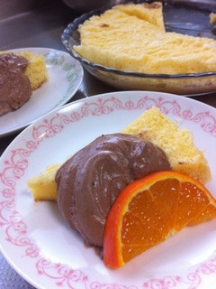 スポンジプディング-レシピのメイン写真