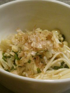 お湯で簡単☆エノキのポン酢和え-レシピのメイン写真