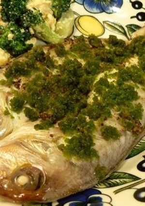 白身魚のマスタード風味の香草パン粉焼き-レシピのメイン写真