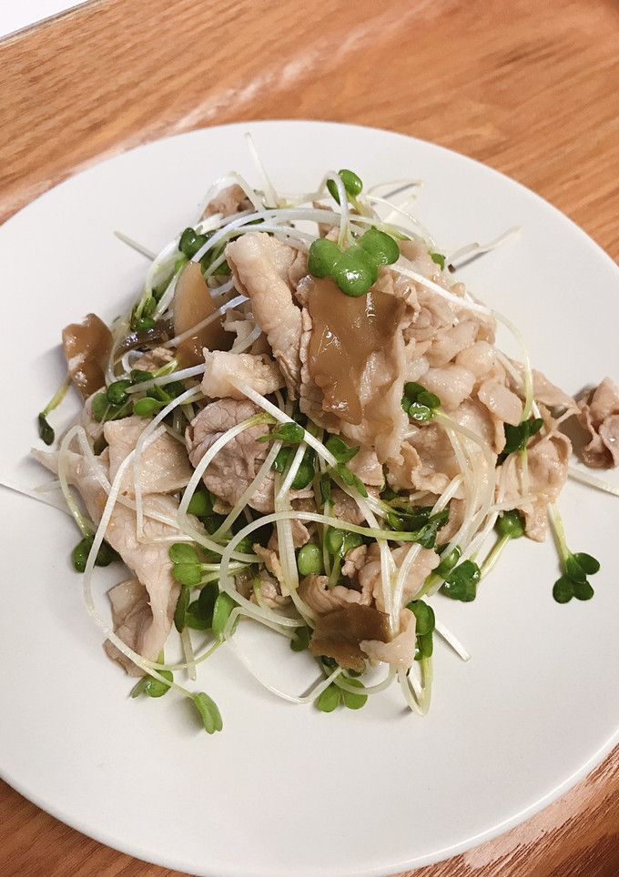豚肉とザーサイの中華風サラダ☆-レシピのメイン写真