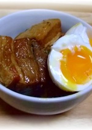 ラカントＳでカロリー抑えた☆豚の角煮-レシピのメイン写真