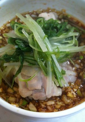 水菜と鶏肉の鍋☆彡-レシピのメイン写真