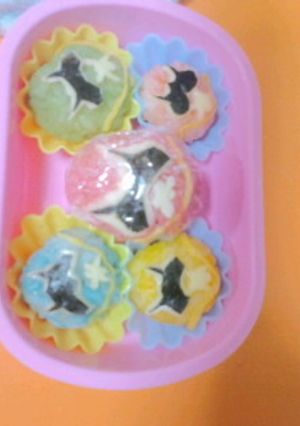 キャラ弁〜一口おにぎり〜ゴーカイジャー-レシピのメイン写真