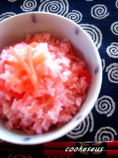 紅生姜ご飯-レシピのメイン写真