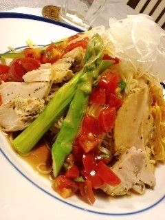 ♪イタリアン風オシャレな冷やし中華♪-レシピのメイン写真