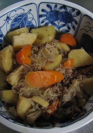 ＊定番の肉じゃがをひき肉で＊-レシピのメイン写真