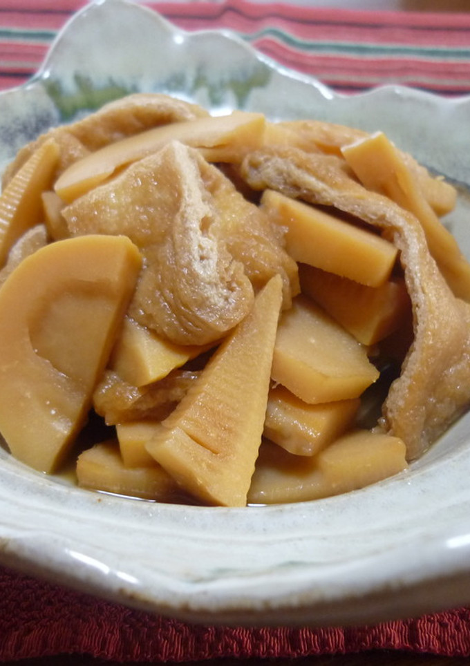 ✿染みてる♪筍と油揚げの含め煮✿-レシピのメイン写真