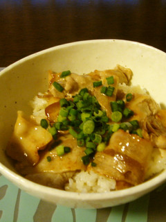 ねぎ塩だれ豚バラ丼-レシピのメイン写真