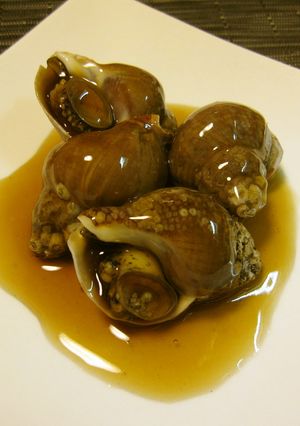 つぶ貝の旨煮♪二種類仕立て。-レシピのメイン写真