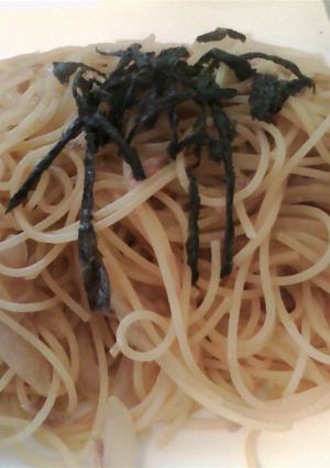 簡単!!　めんつゆでツナマヨパスタ!!-レシピのメイン写真