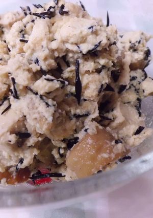 リメイク♪ひじきの煮物とおからのマヨ和え-レシピのメイン写真
