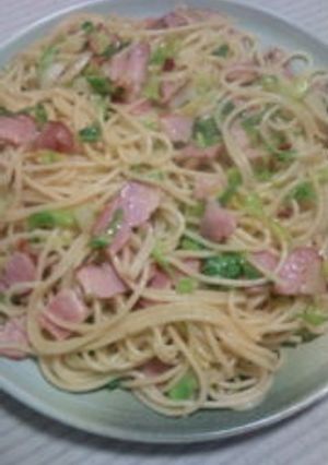 キャベツとベーコンのパスタ-レシピのメイン写真