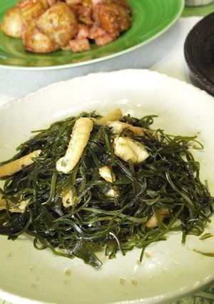 切り昆布とお揚げの炒め物-レシピのメイン写真