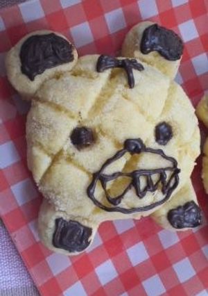 サクサクメロン熊-レシピのメイン写真