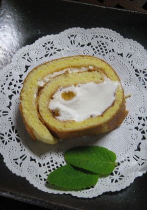 コンフィチュールの米粉ｄｅロールケーキ-レシピのメイン写真