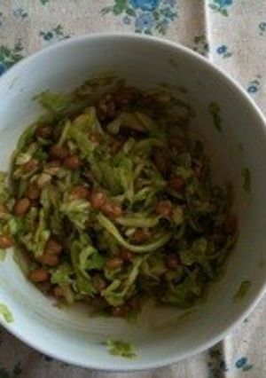 ☆ダイエットレシピ☆納豆キャベツ☆-レシピのメイン写真