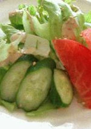 ランチ風野菜サラダ！-レシピのメイン写真