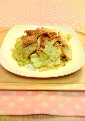 すぐ出来る☆キャベツと豚肉のおかか炒め-レシピのメイン写真