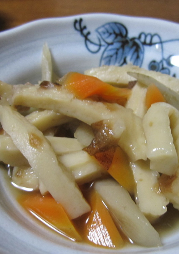ごぼうとにんじんの煮物-レシピのメイン写真