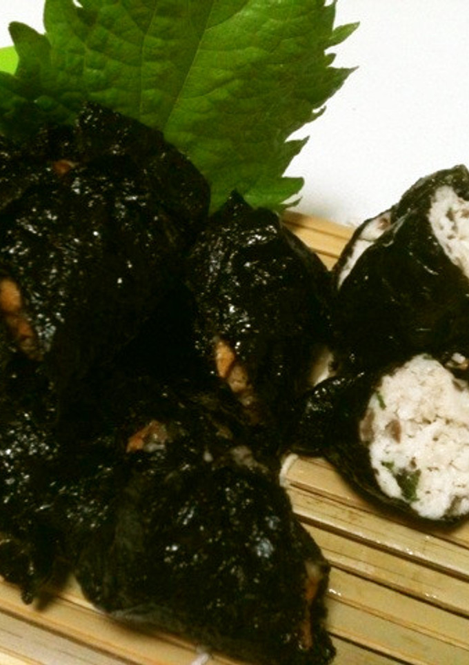 椎茸つくねののり巻き揚げ♪-レシピのメイン写真