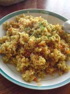 残り物のカレーで簡単カレーピラフ-レシピのメイン写真