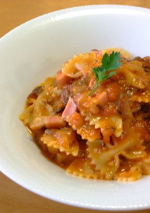 ツナとベーコンとトマトのショートパスタ-レシピのメイン写真