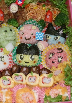 遠足、運動会に❤たまごっち弁当-レシピのメイン写真