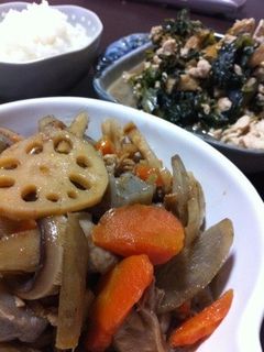 根菜たっぷり筑前煮♡-レシピのメイン写真