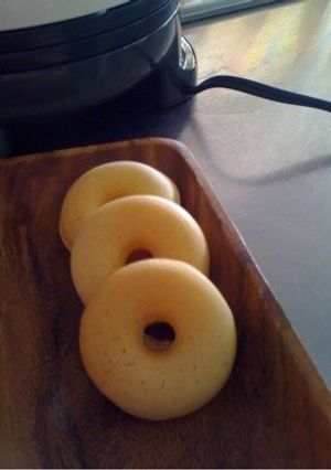 ☆ふわふわ☆私の焼きドーナツ-レシピのメイン写真