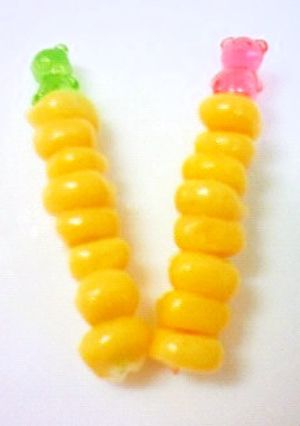 コーンのピック挿し＊簡単＊キャラ弁♡-レシピのメイン写真