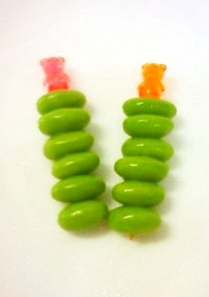枝豆のピック挿し＊簡単＊キャラ弁♡-レシピのメイン写真