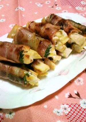 絶品おかず★たけのこのベーコン巻-レシピのメイン写真