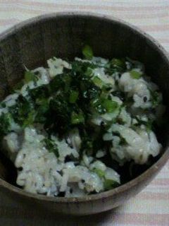 大根の葉っぱとしらすの混ぜご飯♪-レシピのメイン写真