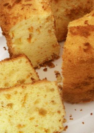 甘夏シフォンケーキ-レシピのメイン写真