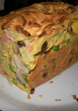 ケークサレ（お惣菜ケーキ）-レシピのメイン写真