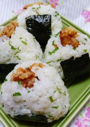 からあげおにぎり-レシピのメイン写真