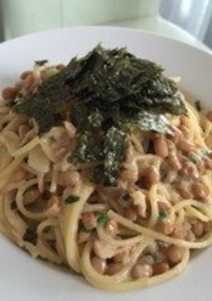 簡単激ウマ納豆ツナマヨパスタ-レシピのメイン写真