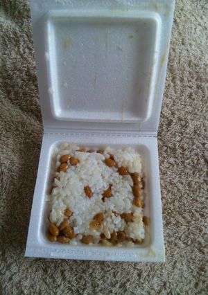 おうち弁当♪納豆弁当☆納豆ﾊﾟｯｸで…-レシピのメイン写真