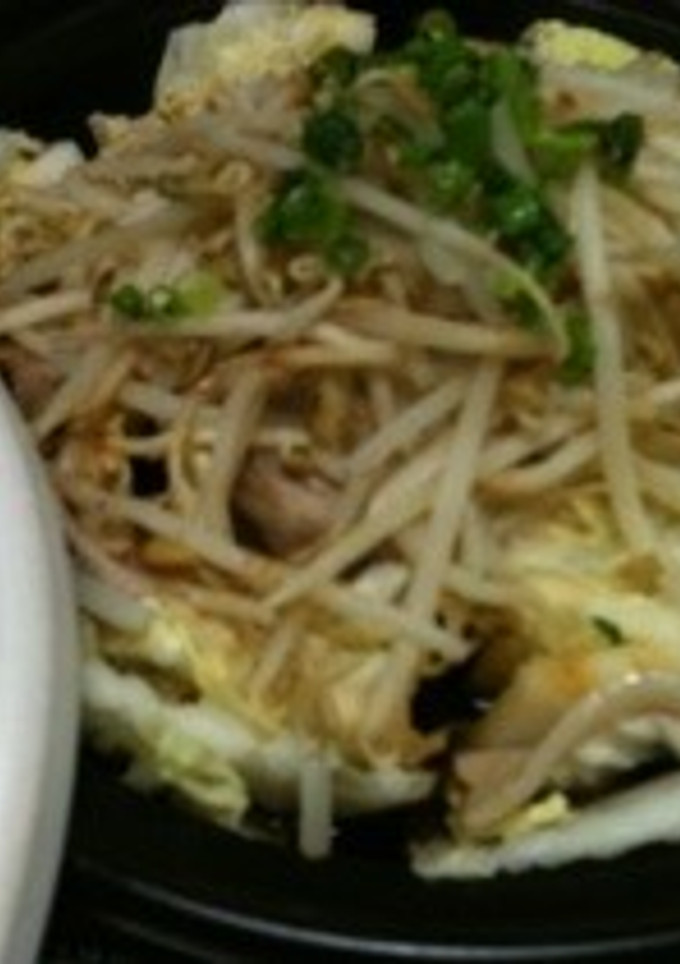 余り物で♪豚肉と白菜ともやしのタジン-レシピのメイン写真