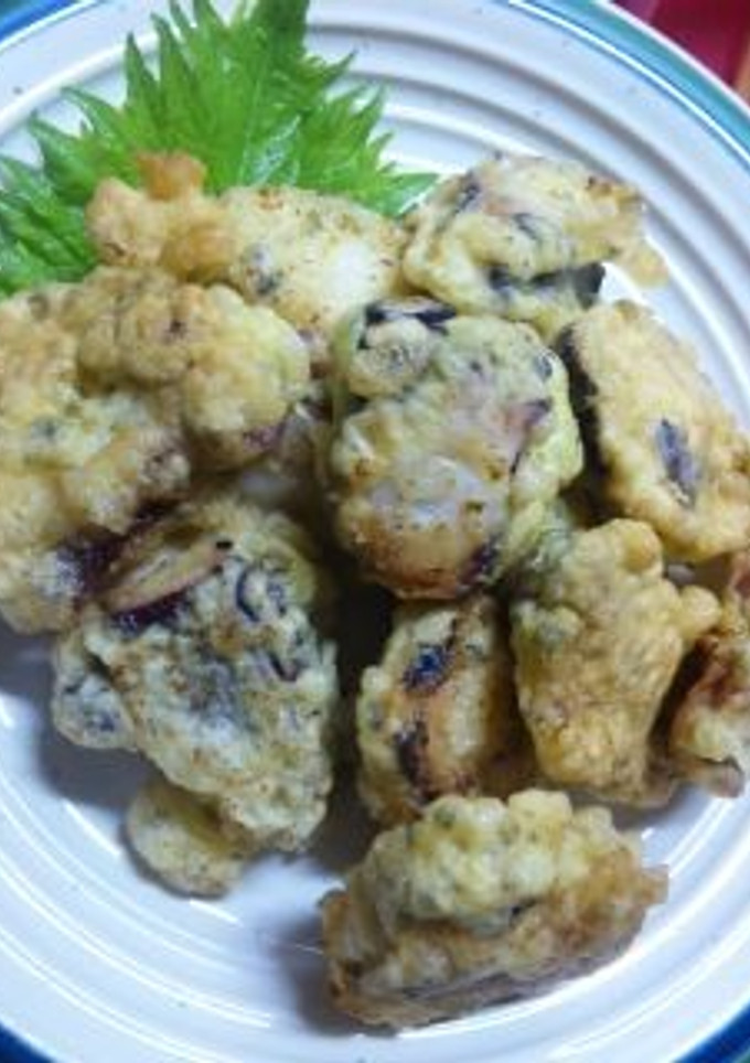 タコの磯辺揚げ焼き-レシピのメイン写真