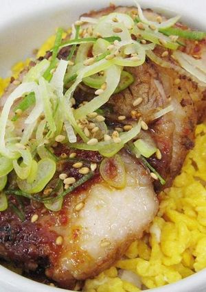 【『煮豚』(チャーシュー)丼】の作り方-レシピのメイン写真