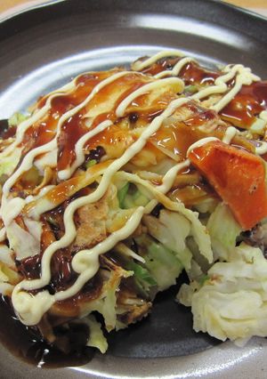 キャベツの甘みが♥　簡単お好み焼き-レシピのメイン写真