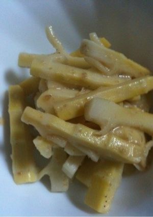 新タケノコの味噌炒め煮-レシピのメイン写真