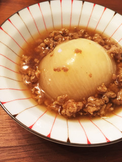 簡単♪丸ごと新玉ねぎ 和風カレーあん-レシピのメイン写真